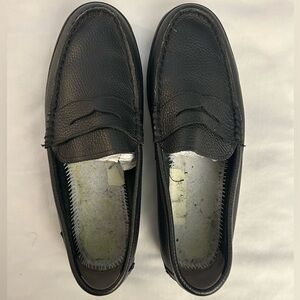 Cole Haan Black Leather Loafers